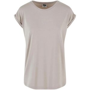Urban Classics Dames modal verlengd schouder t-shirt