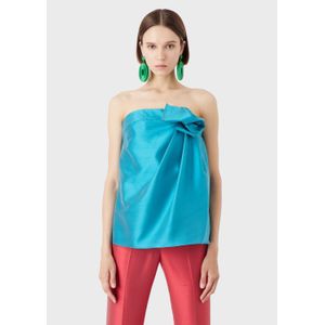 Emporio Armani - Top - Turquoise - Strapless