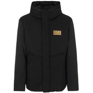 EA7 Jas jacket w23 i zwart