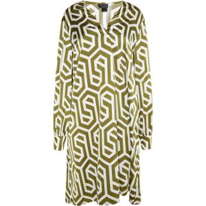 DreiMaster - Midi-jurk - Gebroken Wit - Dames