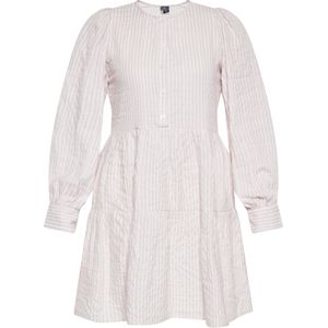 Dreimaster - Jurk - Lichtpaars - Mini-shirtjurk - Lange Mouwen