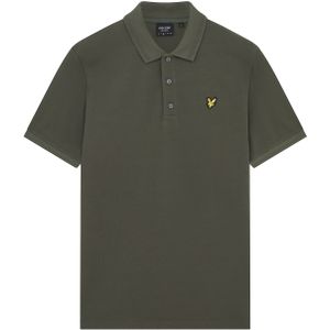 Lyle & Scott - Getextureerde Tipped Wilton - Poloshirt - Groen