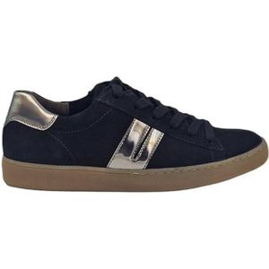 Paul Green Retro sneaker met zilver accent