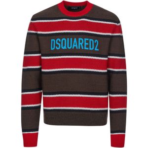 Dsquared2 - Veelkleurig - Coltrui - Katoen
