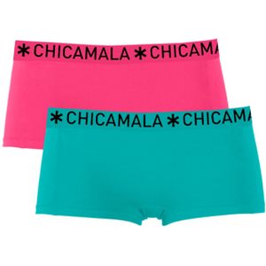 Muchachomalo Dames 2-pack boxershorts effen