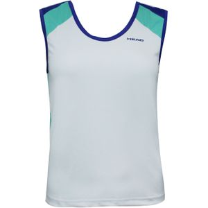 Head - Nano - Tanktop - Wit - Polyester - Junioren