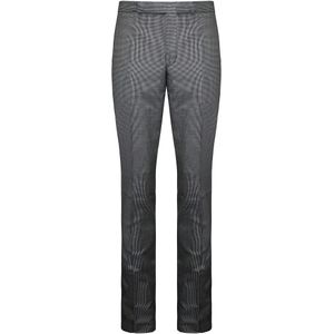Hackett - Mayfair Pup Tooth - Herenbroek - Wit/Zwart - Houndstooth-patroon