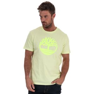 Timberland - Kennebec River Tree Logo - T-shirt - Groen