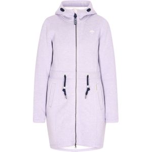 Schmuddelwedda - Gebreide Fleece Jas - Grijsviolet Gemêleerd - Dames