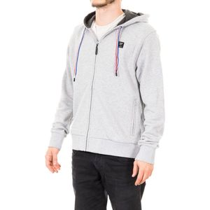 Heren sweatshirt met lange mouwen, ronde hals en capuchon HM580247