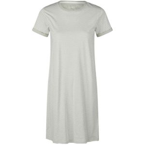 By Louise - Nachthemd - Groen - Korte Mouw