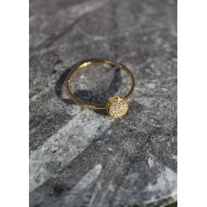 Rocky Rosa Ring met diamanten dainty- studio collection