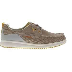 Pepitas Bay - Veterschoen - Blauw - Beige - Ademend Mesh