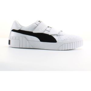 Puma - Cali V x Selena Gomez - Damestrainers - Wit - Leren Strap Up