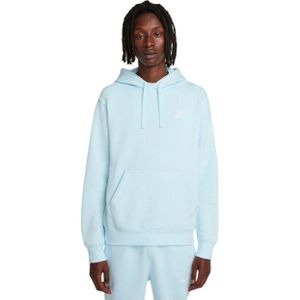 Nike - Club Fleece Hoodie - Unisex - Zwart - Met Kangoeroezak