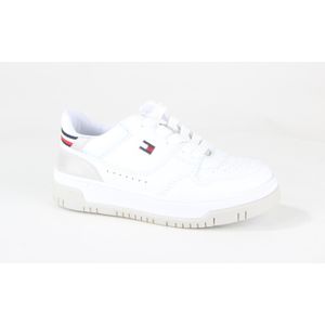 Tommy Hilfiger T3a9-33212-1355x025 white/silver meisjes sneakers