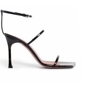 Amina Muaddi - Mayasandal - Sandalen - Zwart - Leer - Dames