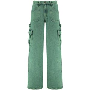 Harper & Yve - AW25D106 DANA - Jeans - Donker Groen