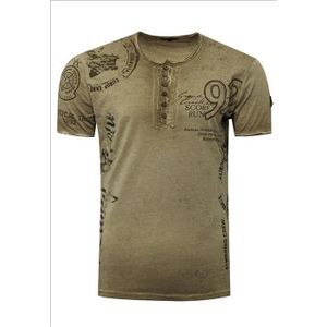 Rusty Neal T-shirt heren - groen 15241