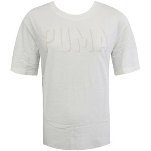 Puma - Fusion - T-shirt - Wit - Dames