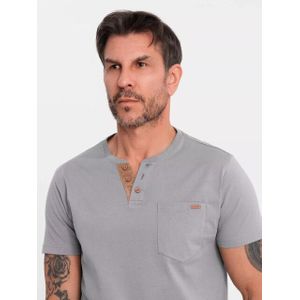 Ombre Italian style poloshirt heren suéde - italianstyle