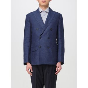 Dubbelbreasted Linnen Blazer