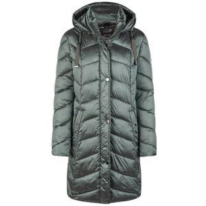 Barbara Lebek - Jas 30630052 - Damesjas - Diep Groen - Gewatteerd Ontwerp