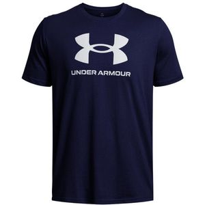 Under Armour - T-shirt - Zwart - Katoen/Polyester - Crew Neck