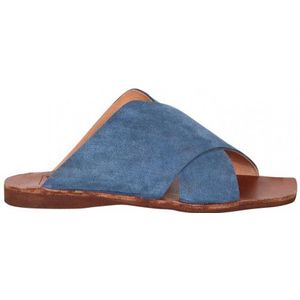 Walk in the Park D091 slipper suede (jeans)
