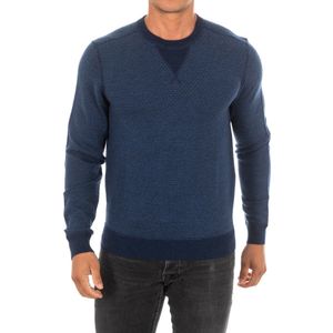 Hackett - Ronde Hals Knitwear - Grijs - 100% Wol