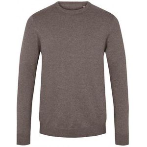 Kronstadt - Emory - Sweater - Heather Oatmeal - Katoen - Kasjmier