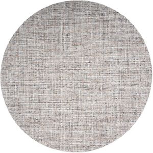Veer Carpets Vloerkleed cross grey/beige rond ø200 cm