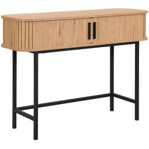 Furnilux Sidetable-console helsingborg 100 x 35 x 75 cm strak scandinavisch design uit