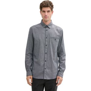 Tom Tailor Fitted structure stretch shirt