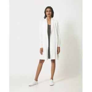 Smashed Lemon - Herfst/Winter - Gebreid Viscose Vest - Wit