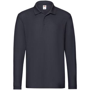 Fruit of the Loom - Heren Premium Poloshirt - Katoen - Lange Mouwen