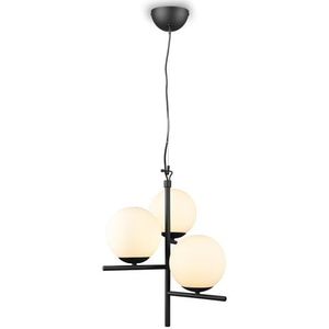 Trio Industriële hanglamp pure glas -