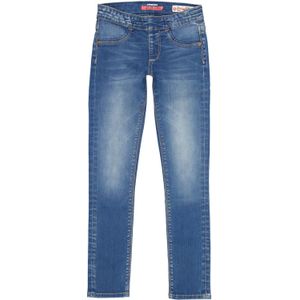 Vingino Meiden jeans super skinny flex fit bracha mid blue wash