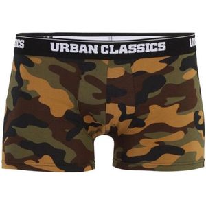 Urban Classics Heren camo boxershort (set van 2)