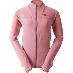 Dare2b - Dames Torrek Stretch Midlayer - Gestreept Fleece - Hoog-Neck