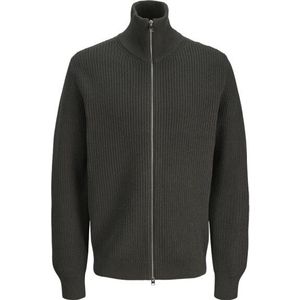 Jack & Jones - Jprblastandfort - Gebreid Vest - Donkergroen
