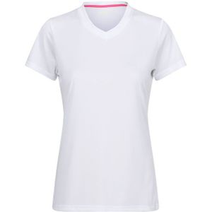 Regatta - Fingal - T-shirt - Effen - V Hals - Korte Mouwen - 100% Polyester