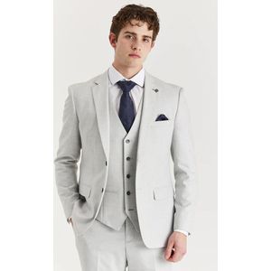 Zilveren Blazer - Lichtgewicht - Heren - Eén Rij Knopen