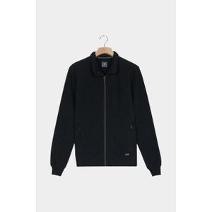 Baileys - Vest - Blauw - Sweat Cardigan Zip Hi-Low - 522230/60