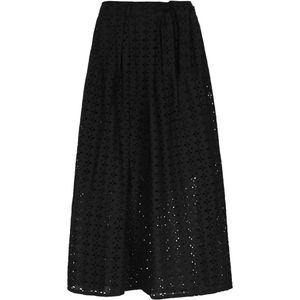 Dreimaster - Midi-rok - Zwart - A-lijn