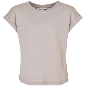 Urban Classics Meisjes biologisch verlengd schouder t-shirt