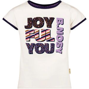 B.Nosy Meisjes t-shirt joyful multi artwork cotton