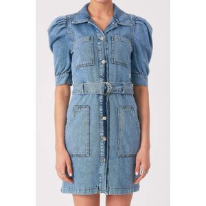 Robin-Collection Denim spijker jurk d86179