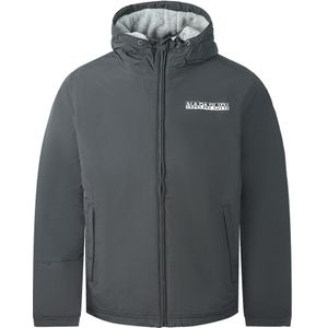 Napapijri - A-Ice - Fleecejack - Zwart - Met Capuchon