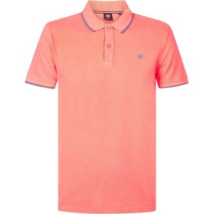 Petrol Industries Heren polo m-1040-pol961 3099 fiery coral